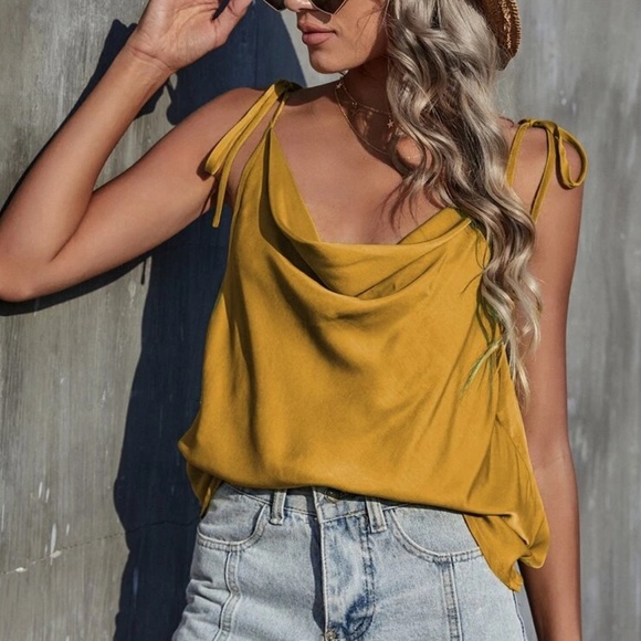 BellanBlue Tops - Luxe Satin Cami Tank Top
